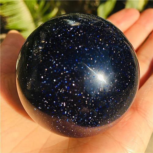 Bola de cristal azul de 6cm objeto decorativo Feng Shui para casas 5
