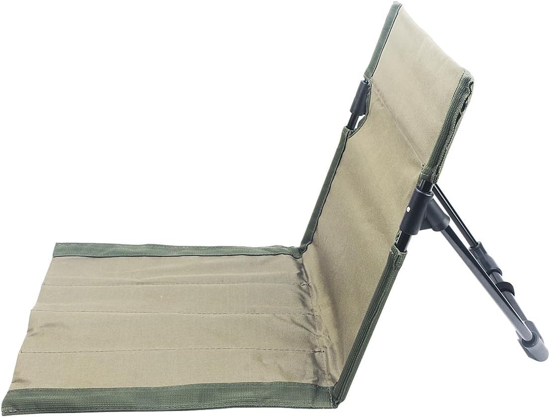 Foldable Camping Backrest,Portable Aluminum Beach Chair(Olive Green) | Lightweight,Foldable Design,Aluminum Frame,Portable,Comfortable,Easy Carry,Beach,Park,Lawn,Outdoor Use-image-21