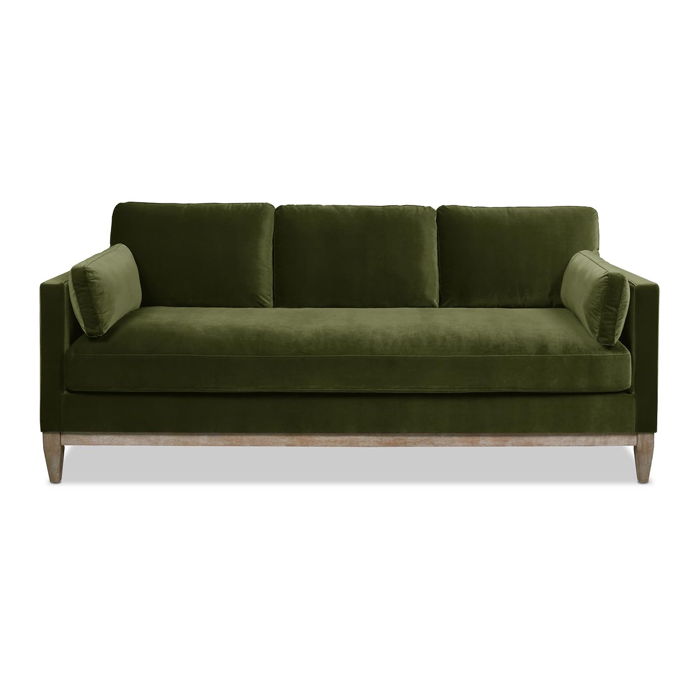 Jennifer Taylor Home Knox 84" Modern Farmhouse Performance Velvet Living Room Sofa Couch