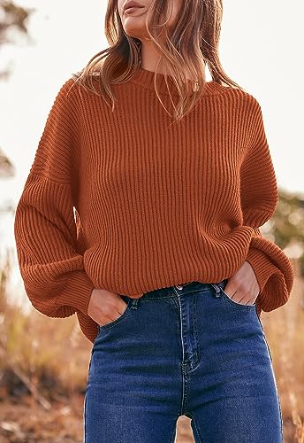 PRETTYGARDEN Womens Sweaters Fall 2025 Oversized Chunky Knitted Pullover Sweater Casual Long Sleeve Crewneck Cute Sweaters3