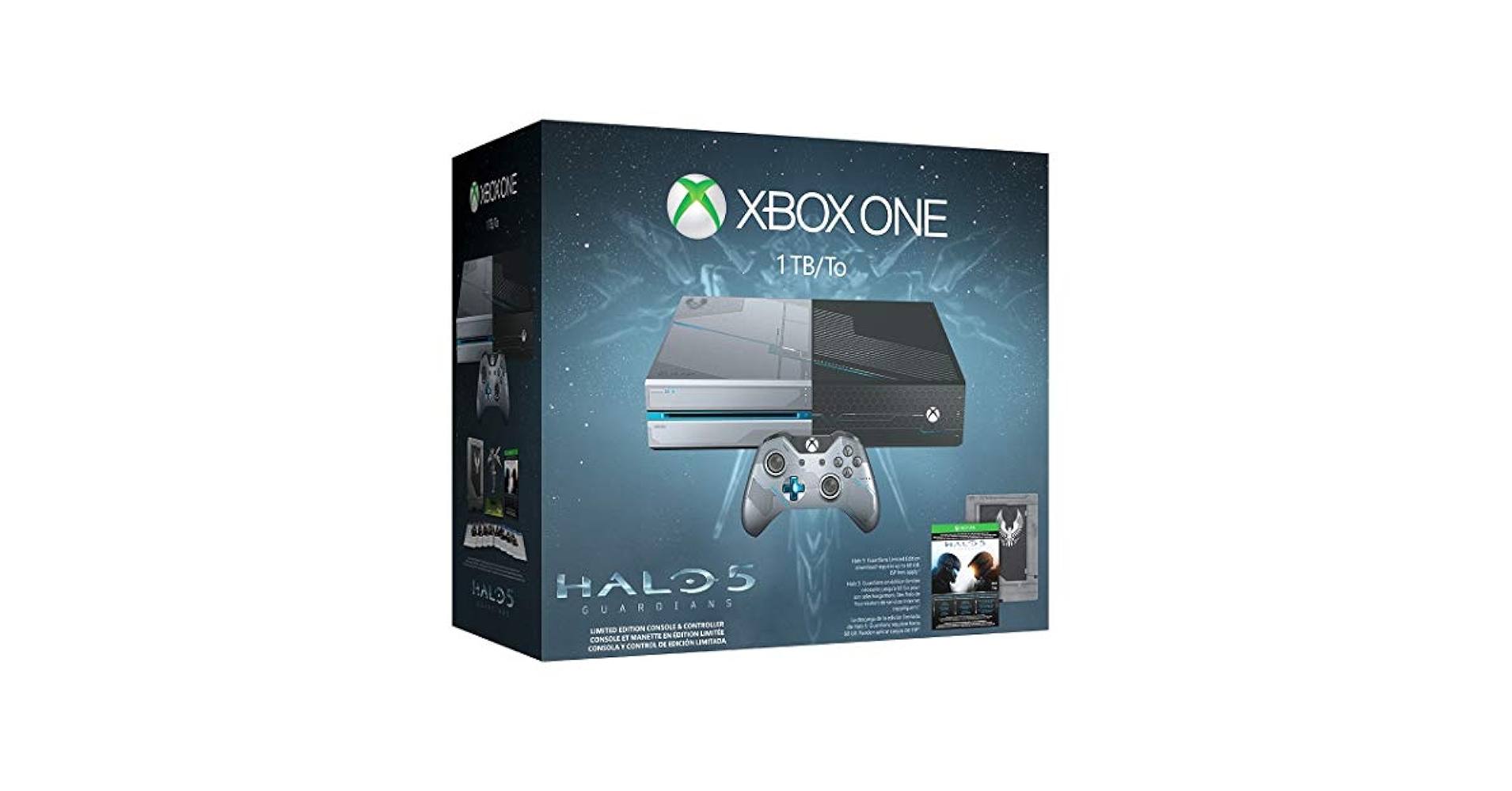 Microsoft - (本体)Xbox One 1TB Halo 5: Guardians リミテッド エディション(KF6-00016) マイクロソフト Microsoft Xbox One 1TB Console Limited Edition Halo 5