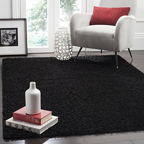 Tapete Decorativo SAFAVIEH 6x9 Negro Rectangular miniatura 2