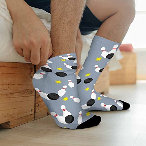 Image of Pehede Socks Mens Fun Dress Socks for Women Funny Novelty Crazy Design Socks