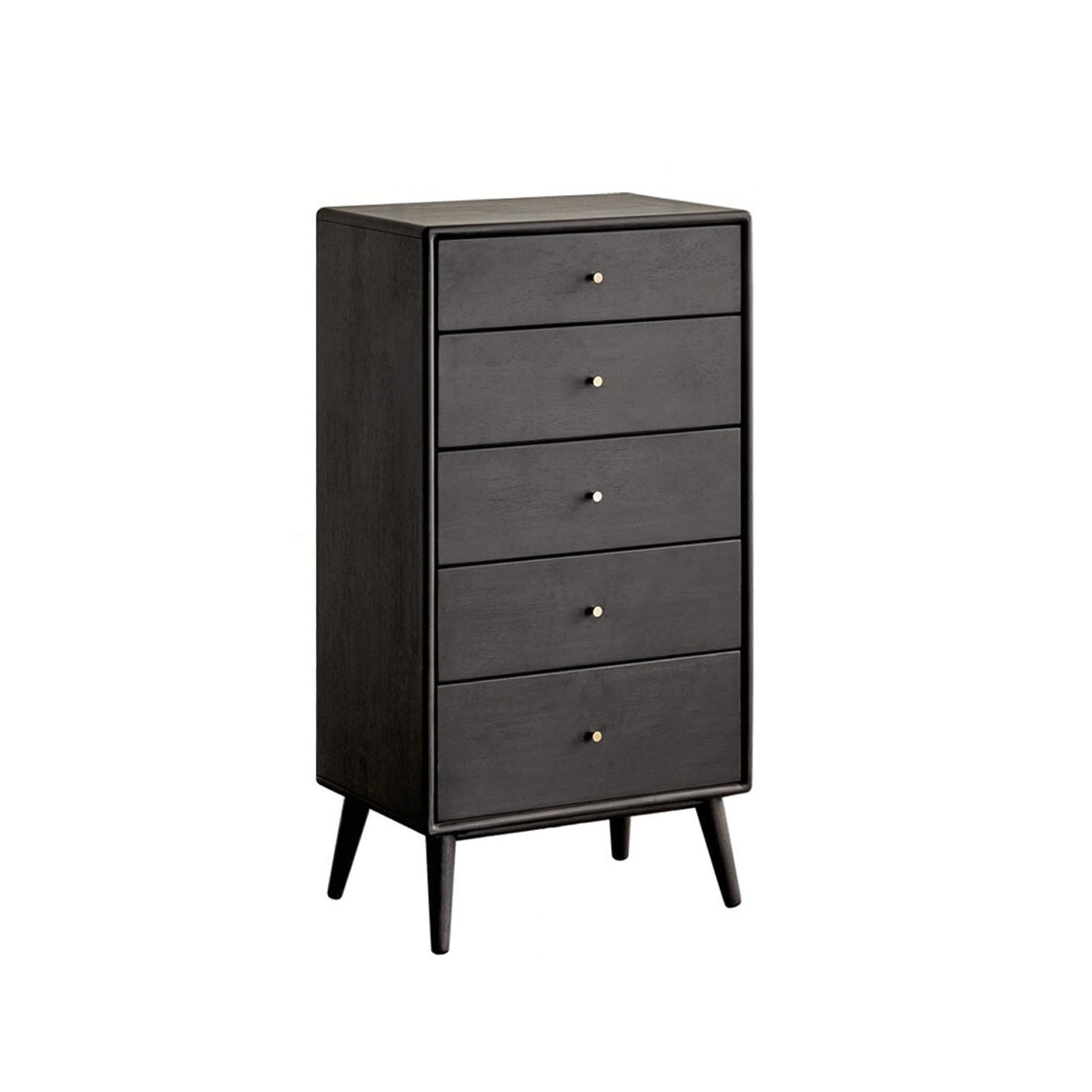 Dh2yjnbf3 Bedroom Dresser with 5 Drawers, Wood Dressers for Bedroom, Chest of, Storage of for, Hallway, Entryway, Closets Storage Organizer
