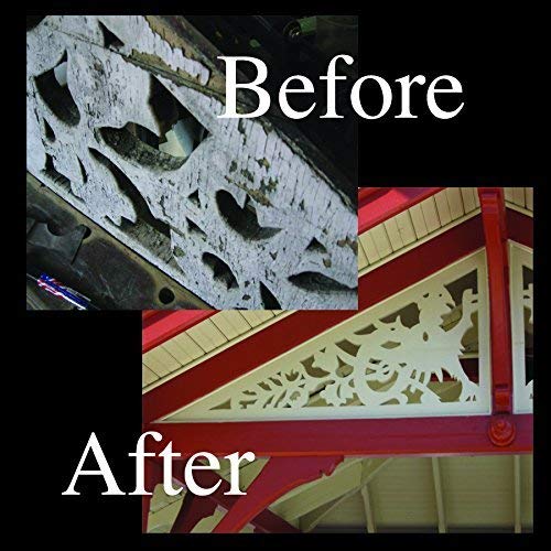 Miniatura 5 de PC Products PC-Petrifier Endurecedor de madera a base de agua, 16 onzas, blanco lechoso 164440, 16 onzas (paquete de cuatro unidades)