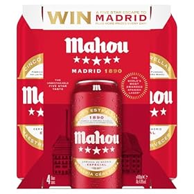 Grab Your Mahou Spanish Premium Lager – 24×440 ml Cans Collection Today!