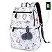 Produktbild Studentenrucksack, Wiederaufladbarer USB-Laptop-Rucksack, Schulmaterial Für Studentinnen, 01