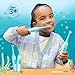 Aquasonic Kids Electric Toothbrush Set for Ages 3+ | Soft Bristles, Oscillating Brush Head, Built-in Battery | Aquarium Adventures