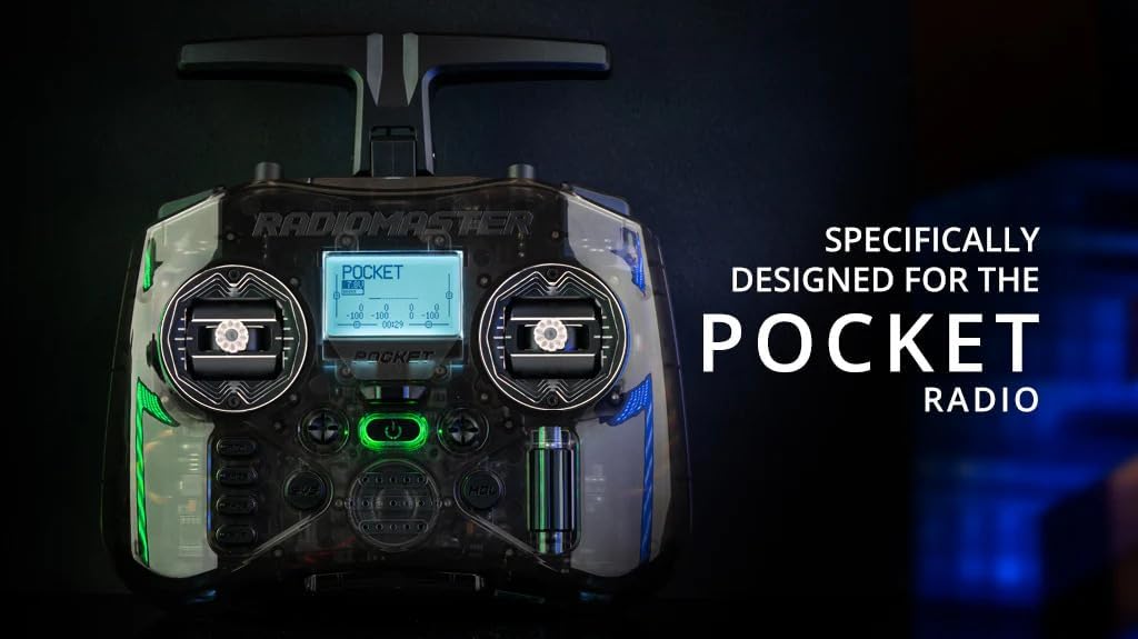 RotorLogic RadioMaster AG01 Nano CNC Hall Gimbals for Pocket Radio (Pair)