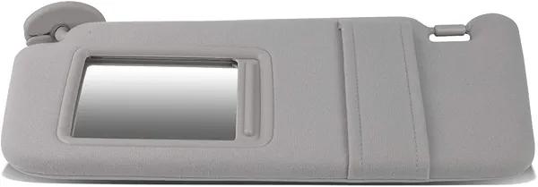 DNA MOTORING Left Driver Side Sun Visor Compatible with 09-16 Venza, 74320-73010-B0 743200T022B1, ZTL-Y-0157-L-GY