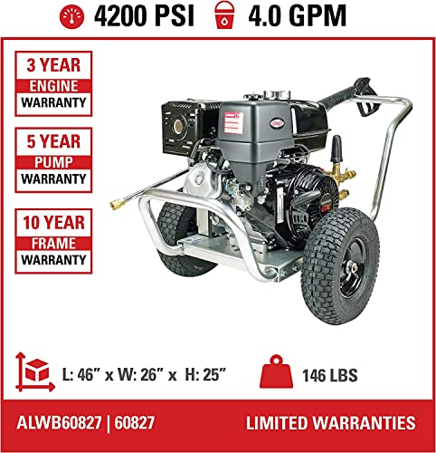 Simpson 4200 PSI Honda Commercial Washer