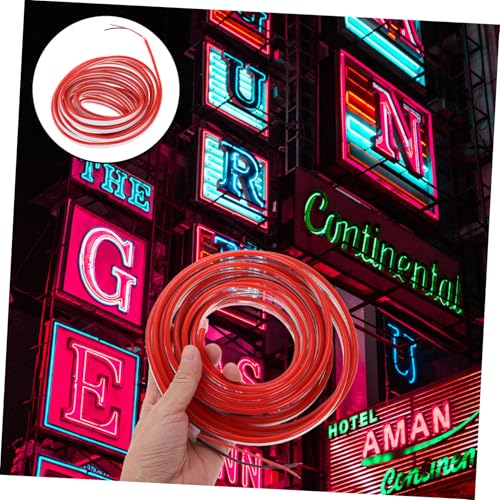 Tira de luz LED flexible de silicona rojo 12V miniatura 5