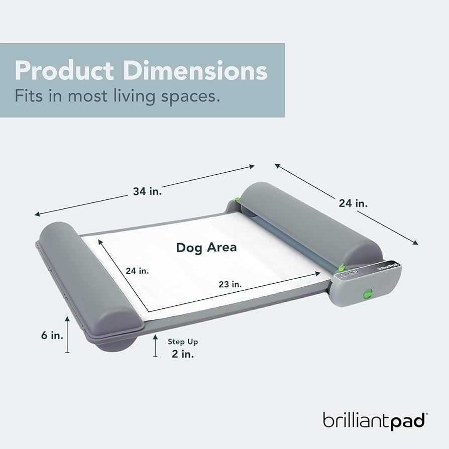 BrilliantPad SMART ブリリアントパッドスマート アプリで操作！スマホ対応自動犬トイレ BrilliantPad SMART