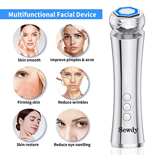 Face Massager For Women, Vibration Face Lifting Firming Skin Care Product, Professional Home Facial Device For Loose Skin Puffiness Crow's Feet Nasolabial Folds - Salon Effects #TOP4