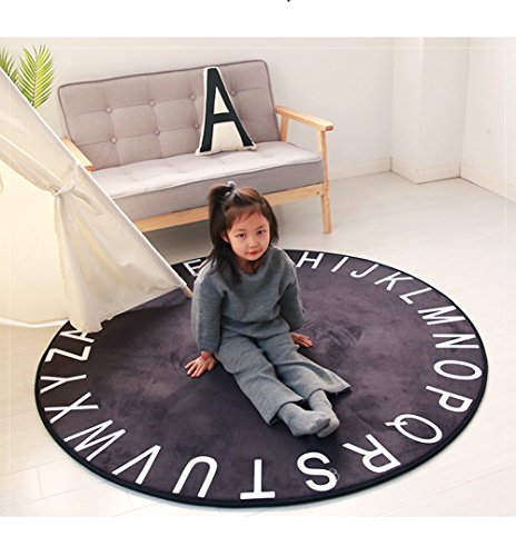 Tapis De Bebe Rampant Rond Mignon Tapis De Chambre Bebe Animaux Tapis De Jeu Denfants Ronds Portatifs Pour Enfants Ameublement Et Decoration Decoration De La Maison Napravi Rs