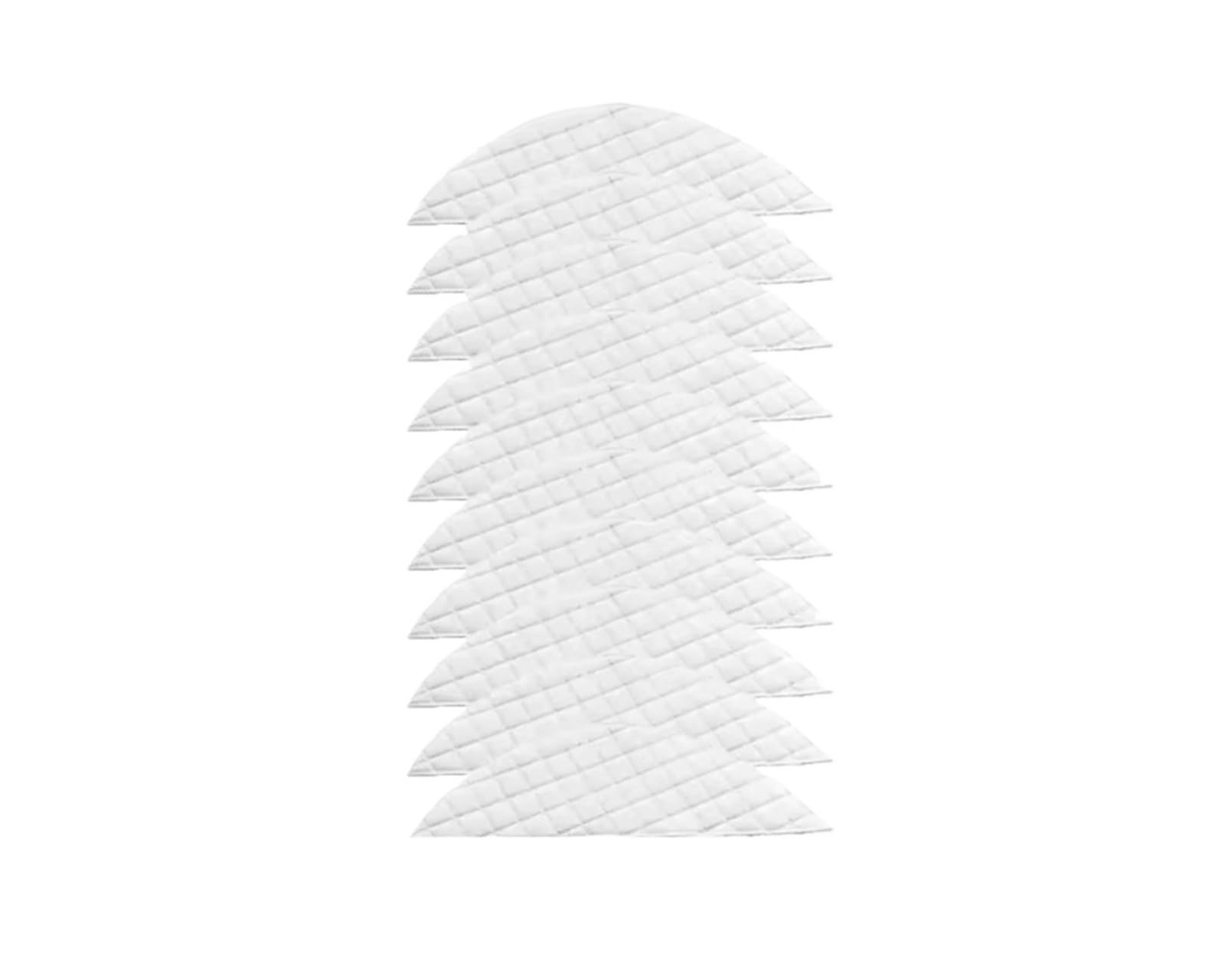 Disposable Mop Cloth 10pcs，Compatible For Roidmi，Compatible For EVE，PLUS Robot Vacuum Parts Cleaning Cloth Mop Rags Pads
