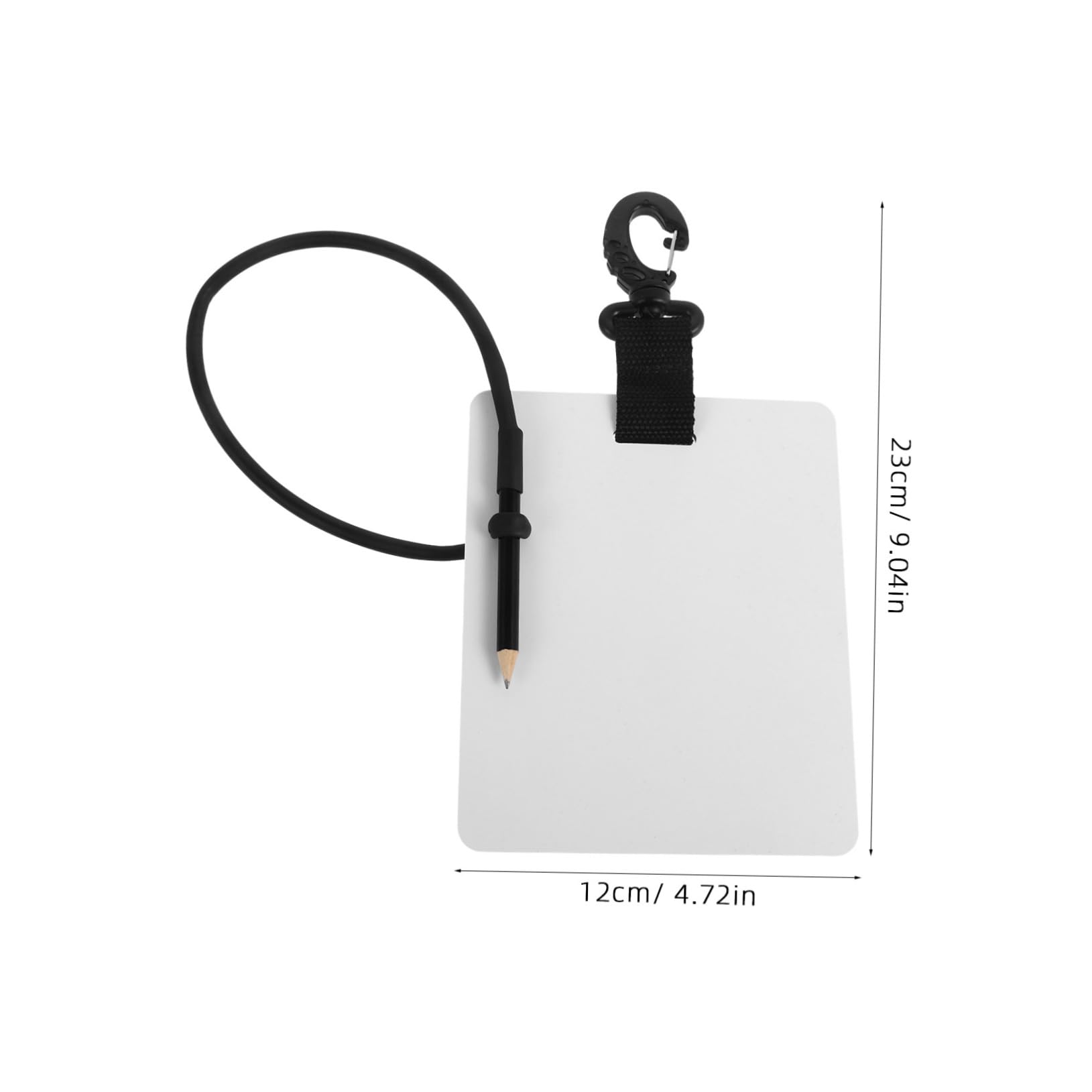 BESPORTBLE Lightweight Underwater Board Diving Writing Whiteboard for Enhanced Dive Experience
