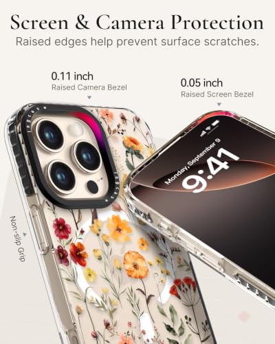 Coque iPhone 16 Pro Max antichoc en TPU rétro compatible MagSafe - 4