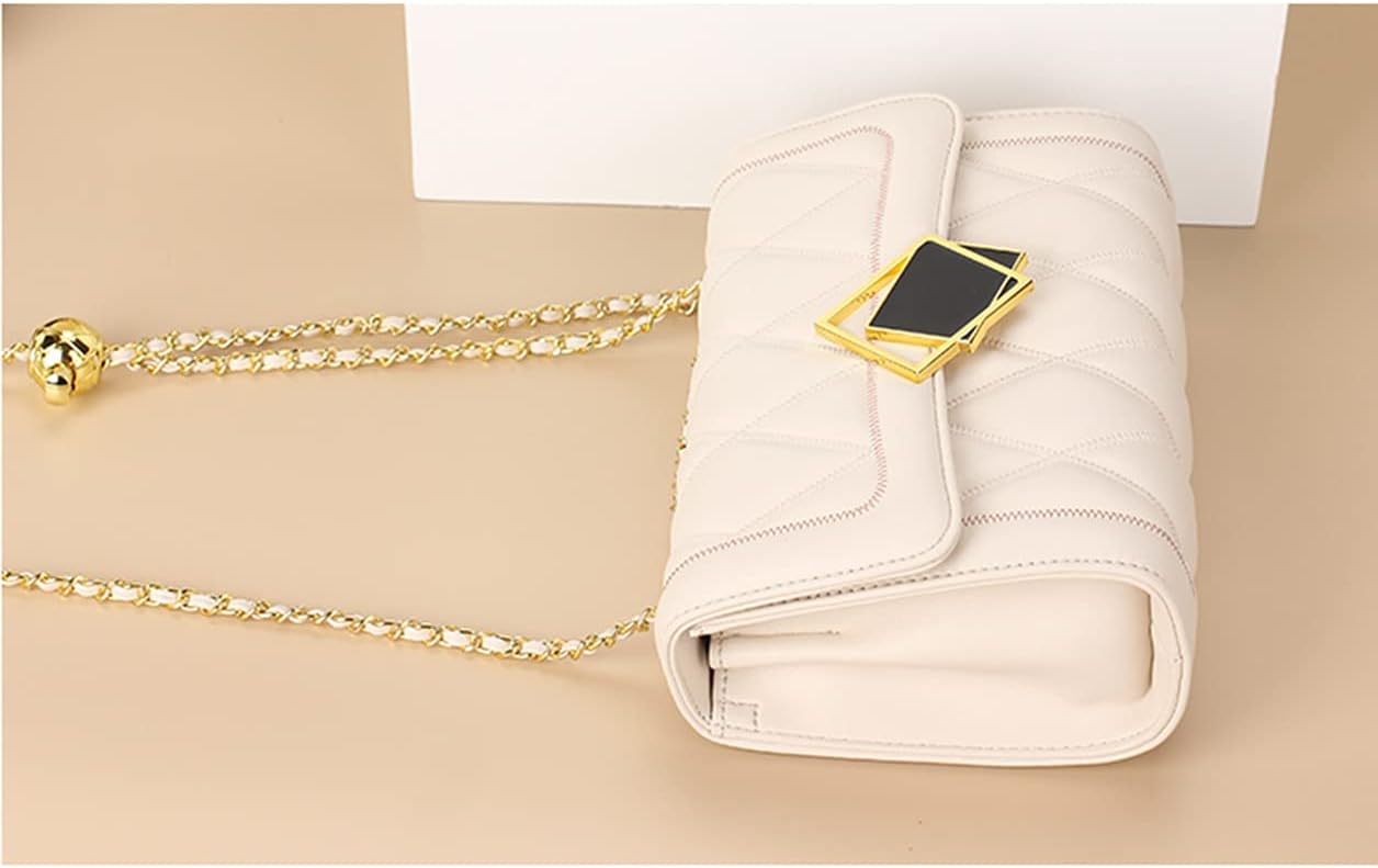 YXBQueen Women Quilted Crossbody Shoulder Bag Fashion Designer Handbags Quilted Crossbody Purse Cell Phone Purse Wallet