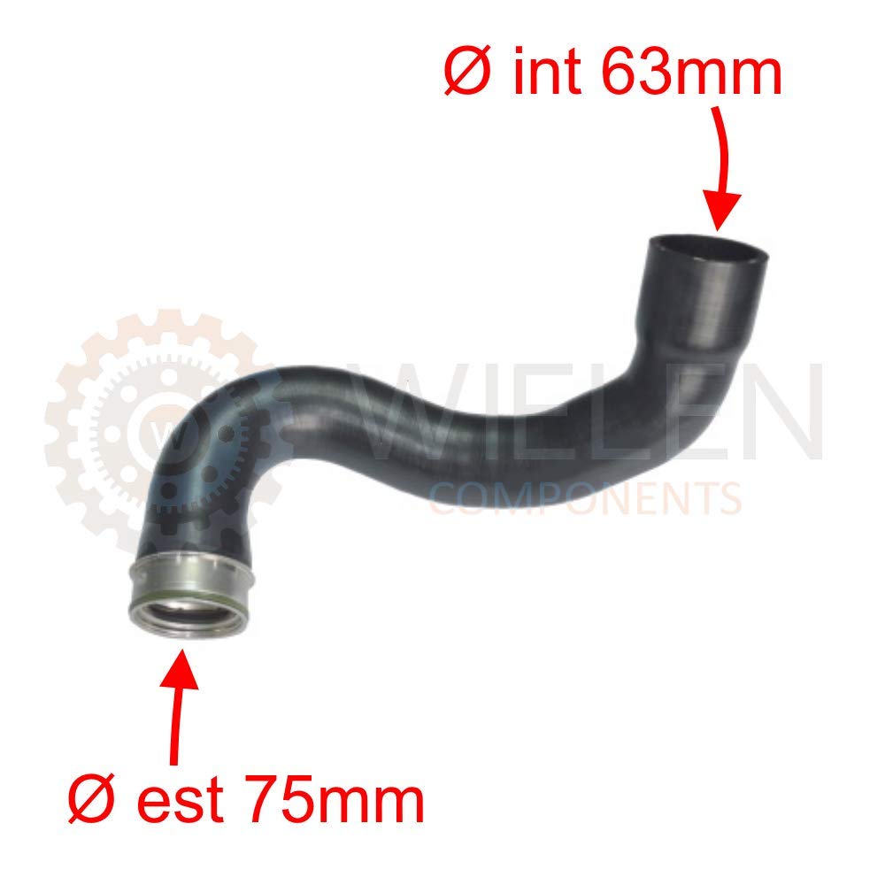 Manguito Intercooler compatible con tubo turbo aire Mercedes Sprinter 2.2 2.7 CDI 9015283982