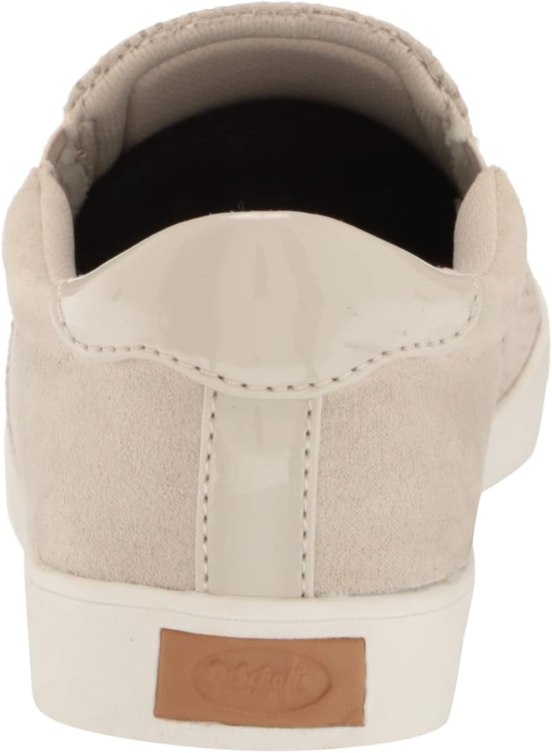 Dr. Scholls Shoes Women's Madison Slip On Fashion Sneaker 6 Oyster Microfiber