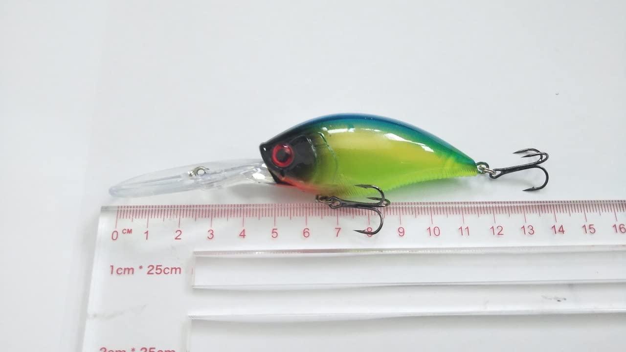 Amazon.co.jp: ディープクランク 5色 セット 20g 12cm 深度3m