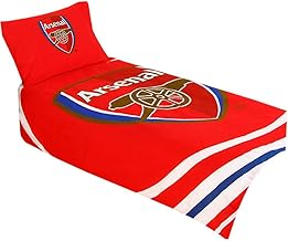 Arsenal F.C. Official Pulse' Reversible Single Duvet Quilt Cover Set