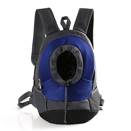 Tineer Al Aire Libre Transpirable Pet Dog Carrier Mochila Nylon Bolsa Delantera portátil