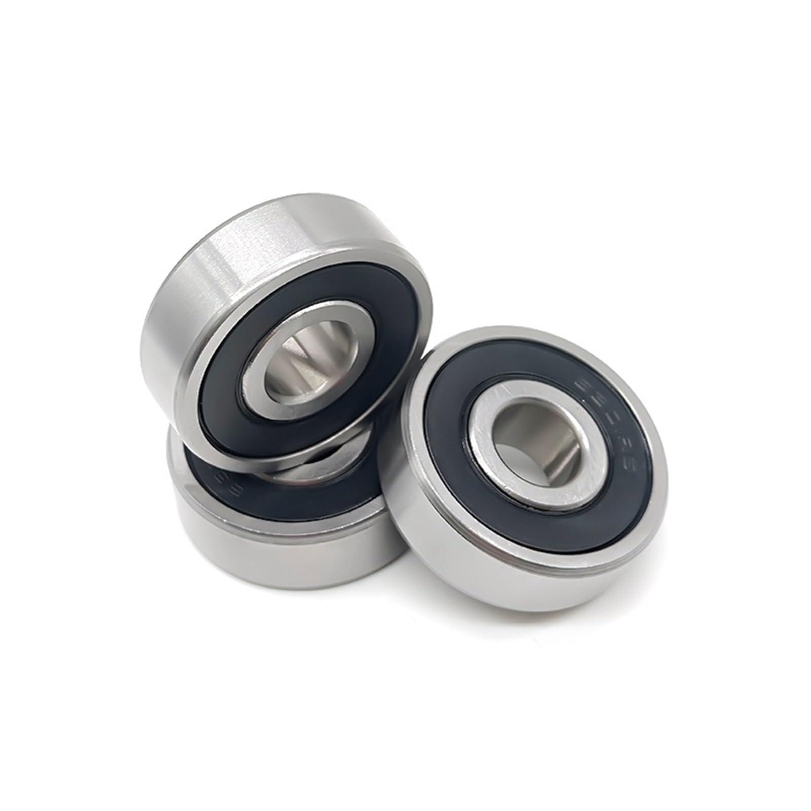 Lot de 4 roulements à gorge profonde 6301RS 12 x 37 x 12 mm, roulements à billes ABEC-7 6301RS 6301-2RS EMQ 6301-2RS