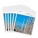 3dRose Greeting Cards - Milan, Italy - 6 Pack - Cities Of The World