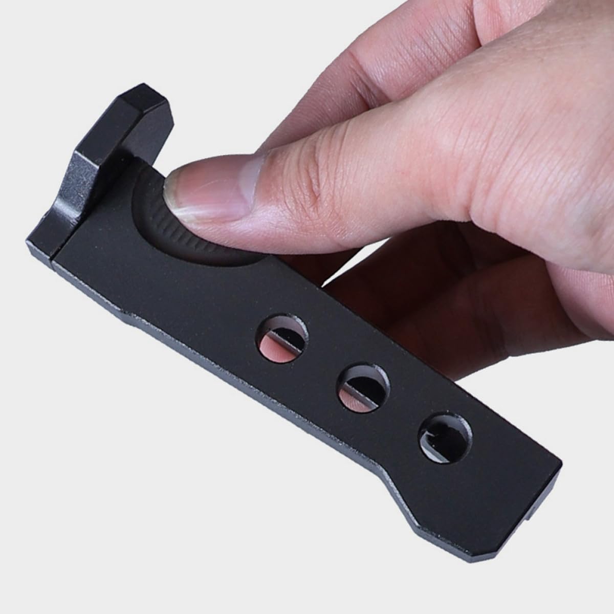 Pialla Manuale per Lavorazione del Legno in Lega di Alluminio 6061 Lame Intercambiabili a Raggio Curvo, Utensile da Banco per Rifinitura e Sbavatura Legno, Set da 4 Pezzi