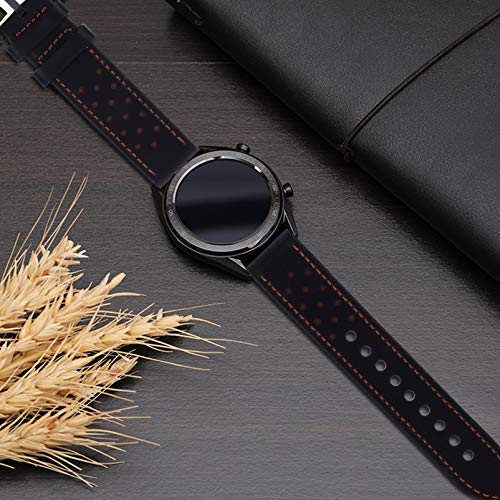 ULTECHNOVO Pulseira de RelÃ³gio de Couro Pulseira de RelÃ³gio de Couro ClÃ¡ssico de SubstituiÃ§Ã£o C