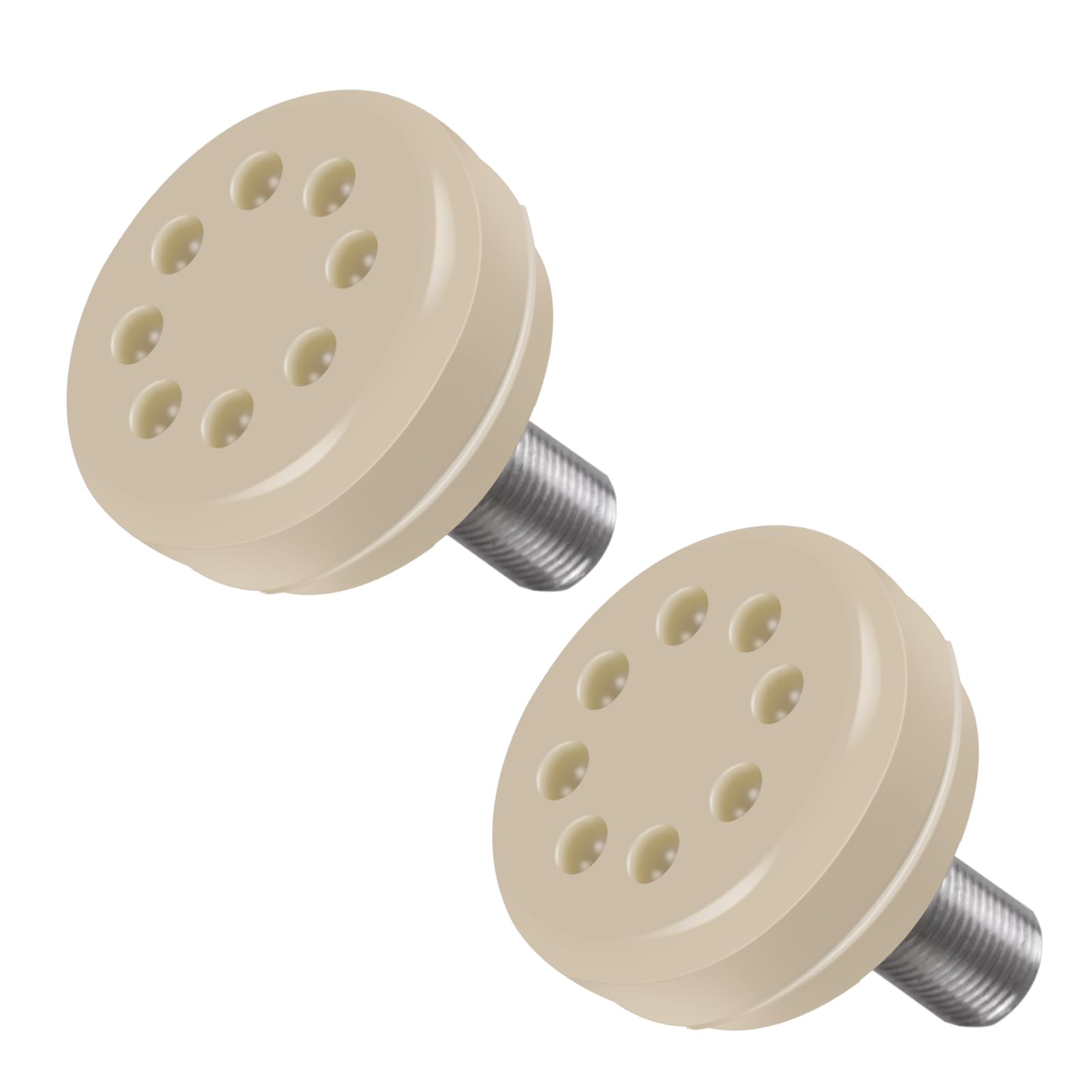 Ciuouient 122922 Rubber Roller Skate Toe Stoppers,Toe Stops can Grip on Any Surface, from Wood to Asphalt - 2PCS