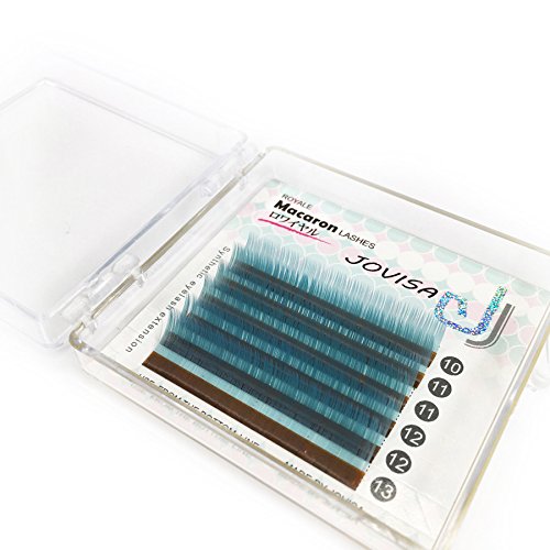 JOVISA Macaron Lash 0.07 / C/Mix Tray 17 Different Color Options 6 Rows/Tray