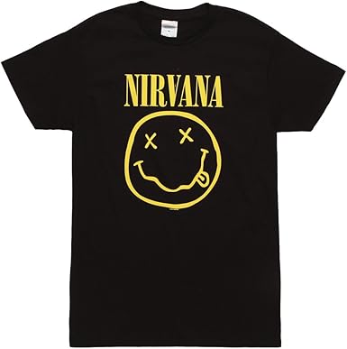 Nirvana logo t shirt Clearance