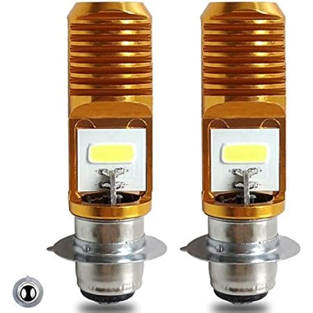 Amazon P15d Ledヘッドライトバイク用 Ledバルブ Hi Lo切替 10v 80v 直流 交流兼用 6w 1400lm ライトバルブ ホワイト 6000k 高輝度cobチップ1年保証ノーマルバルブ ヘッドランプ オートバイ二輪車前照灯用 ライトバルブ 車 バイク