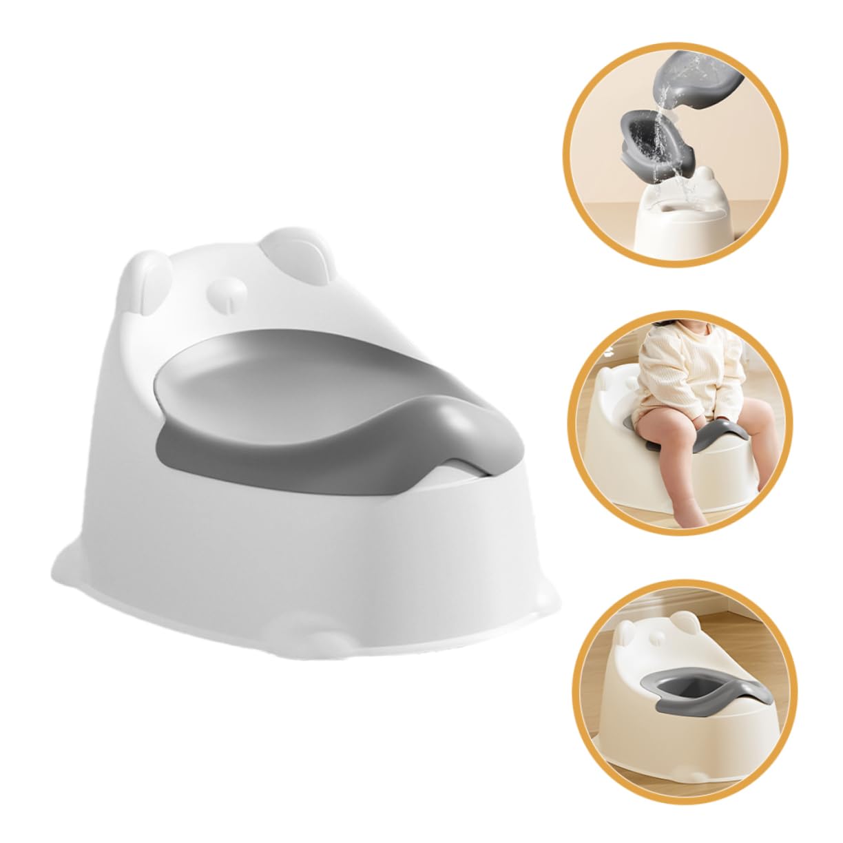 Asiento De Inodoro Portátil Para Reductor y De Llevar Para y Diseñado Para De Bebés y