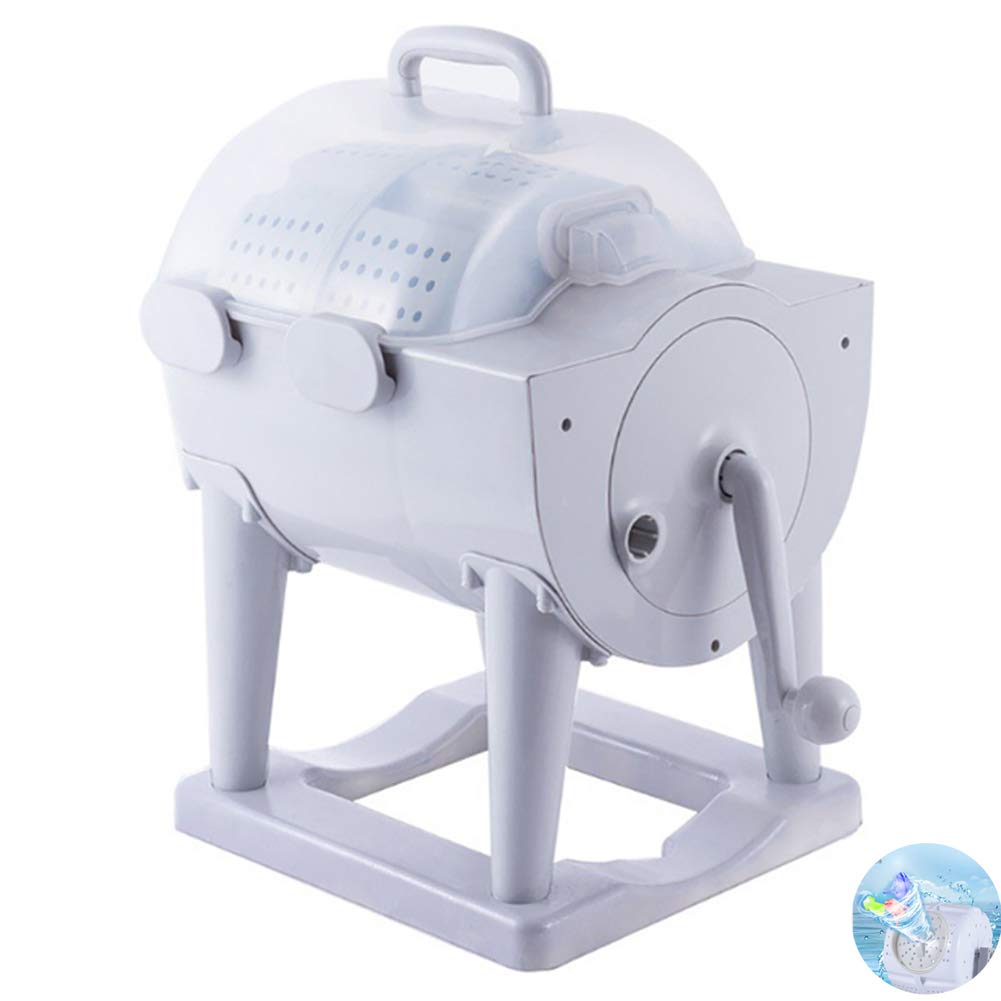 Mini machine à laver et déshydrateur manuel pour camping