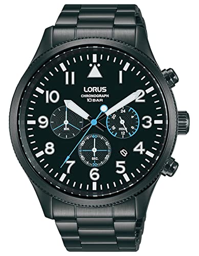Montre Lorus RT361JX9 chronographe et affichage analogique noir