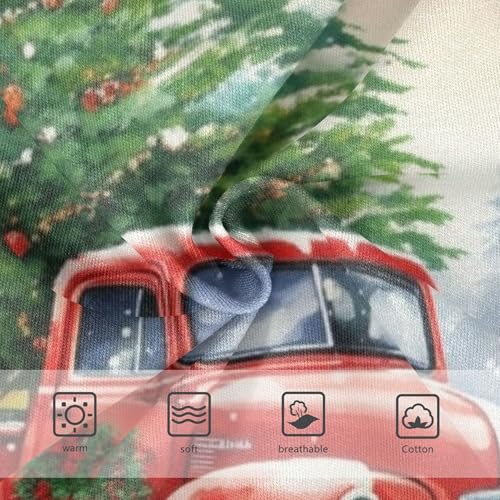 Fun Print Toddler Girls Underwear 2t Cotton Panties Little Girl Vintage Red Truck Christmas Winter Briefs Kids Undies3