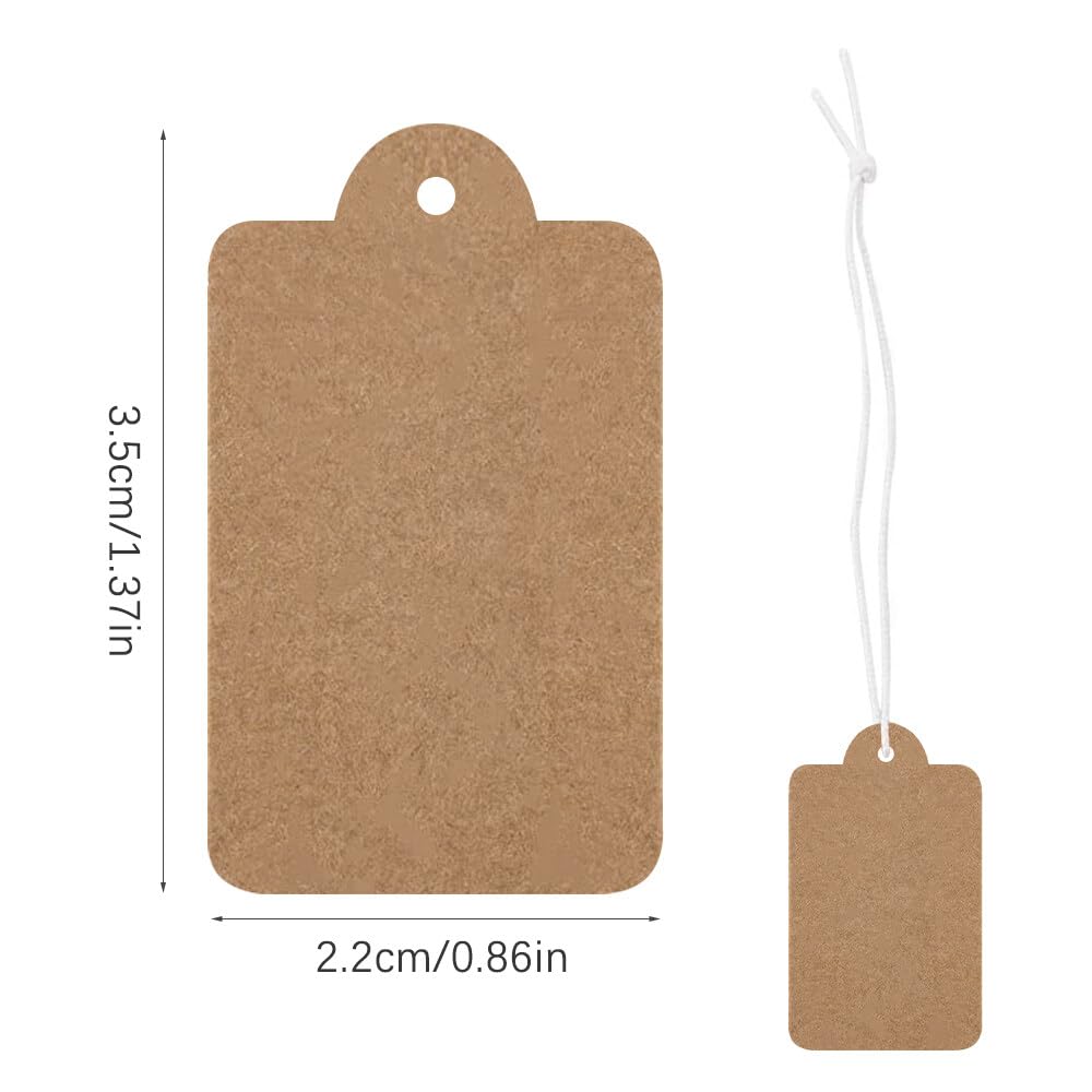 Lot De 3 000 étiquettes De Prix Avec Ficelle Attachée - Étiquettes Cadeaux  Blanches Mates - Étiquettes Inscriptibles, image size:1000x1000