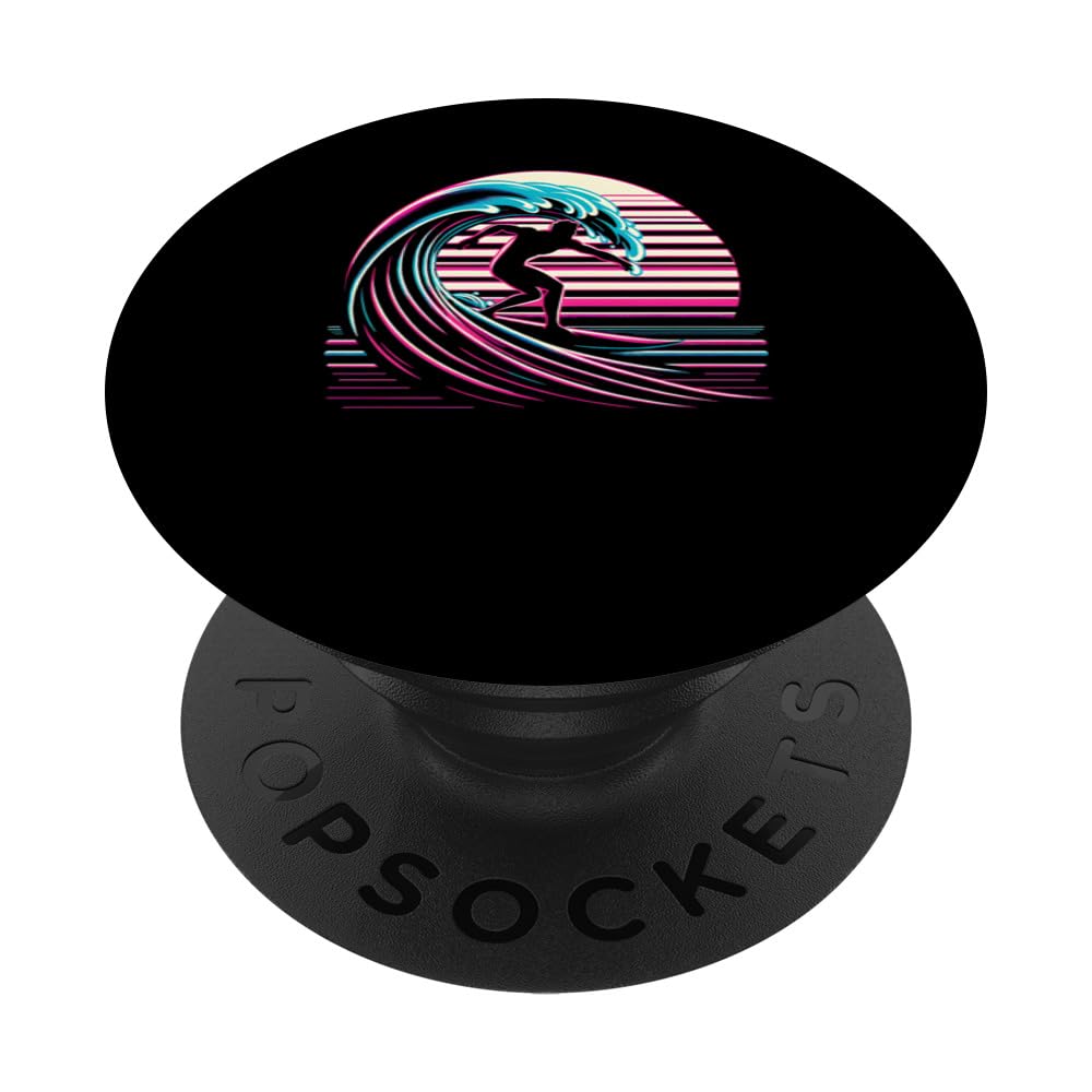 Coastal Cowgirl Surfing PopSockets Standard PopGrip