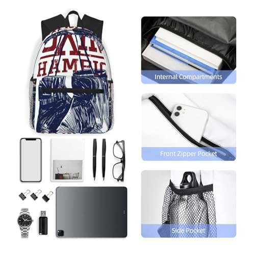 Mochila deportiva plegable 20l negra ultra ligera miniatura 5