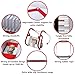 Fire Escape Ladder Foldable Home with Retractable Hooks 1000lbs Capacity Durable ConstructionLightweight Aluminum Alloy Safety Escape Ladders No-Tool Assembly Tangle-Free Design 33ft/10m