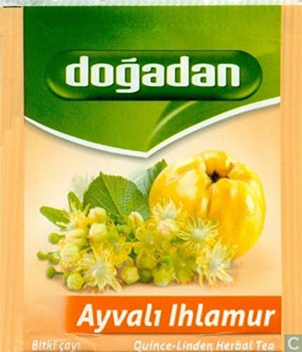 Miniatura 3 de Ayvalı Ihlamur (té de hierbas de membrillo-tilo) 20 bolsas de té, paquete de 3