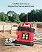 VEVOR Rotary Laser Level Kit, 984ft 360-Degree Self Leveling Red Horizontal Laser Transit,with Tripod,Receiver,Remote Control, Scale, Toolcase, IP54 Waterproof, 0.12in/100ft Precision for Construction