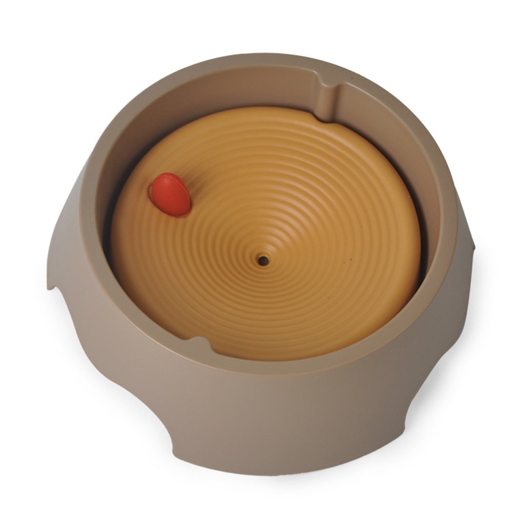 Pethouzz Pet Bowl Drinking Water Anti-overflow Bowl Not Wet Mouth Cats and Dogs Universal Pet Food Water Bowl