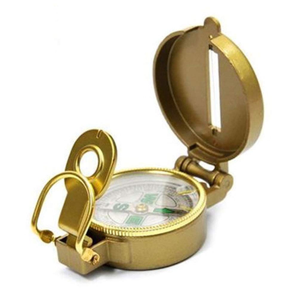 Beau Boussole Portable, étanche Antichoc Randonnée Boussoles De Navigation Militaire pour La Randonnée Camping Escalade Vélo Explorer Les Activités De Plein Air Durable