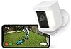 Ring videocamera Plus con faretti plug-in (Spotlight Cam Plus) | Telecamera di sorveglianza per esterno con video HD 1080p, audio bidirezionale, visione notturna | Ring Home: 30 gg. prova gratuita