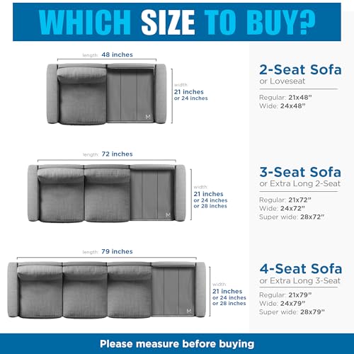 image for Meliusly Couch Supports for Sagging Cushions (24x48) Sofa Cushion Supp